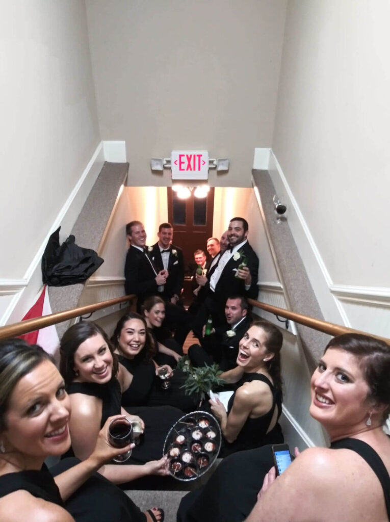 Erica and Lee wedding - Stanly Hall Ballroom